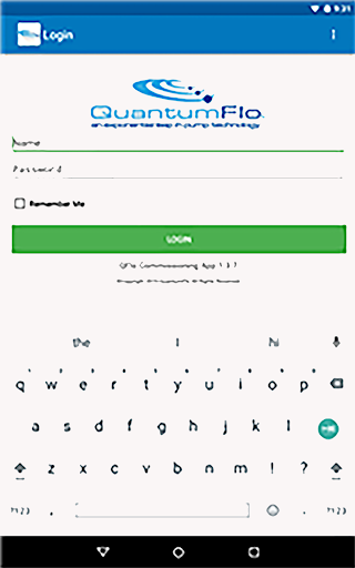 QuantumFlo Registration Screen 3