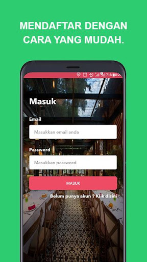 Android application Jograng Cafe screenshort