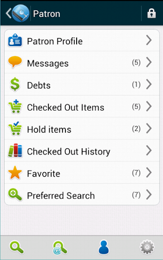 ALIST OPAC Screen 3