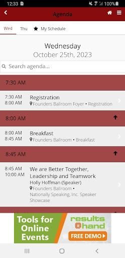 WSAE 2023 Summit Screen 2