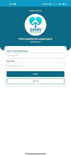 SIPIPI Kabupaten Sukoharjo Screen 2