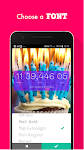 screenshot of Birthday Countdown Widget