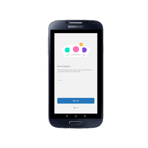 Android application Gride User screenshort