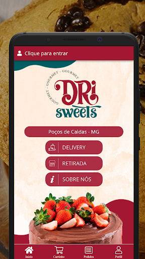Android application Dri Sweets Gourmet screenshort