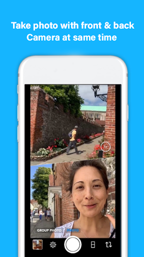 Android application Dual camera screenshort