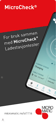 Android application MicroCheck screenshort