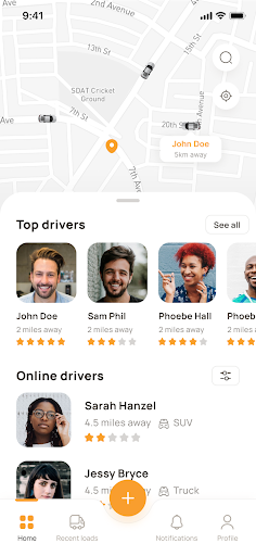 Android application CanMoveDriver screenshort