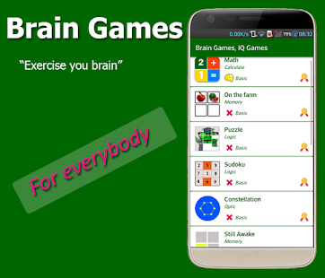 Brain Exercise Games - IQ test 1.3.8 screenshots 3