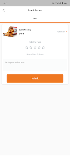 Android application Yelo Fresh screenshort