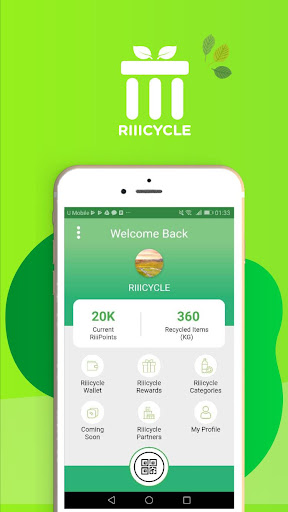 Android application Riiicycle screenshort