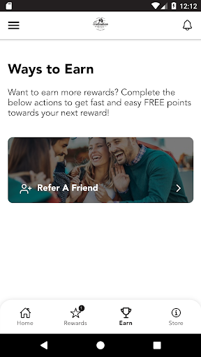 Salvation Coffee Rewards Screen 3
