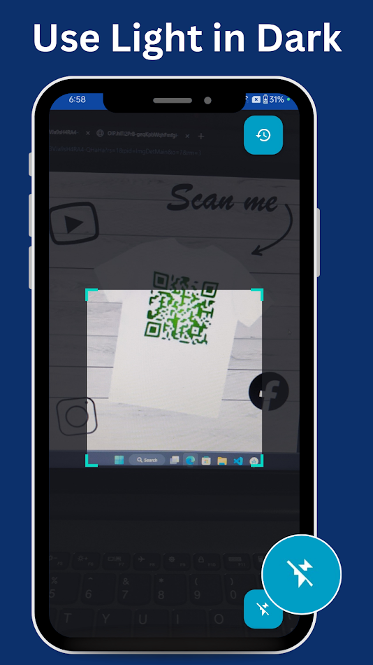 #5. QR Scanner: Free & Offline (Android) 作者: SC Appworks