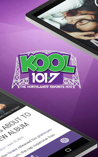 Screenshot of Kool 101.7 Radio (KLDJ)
