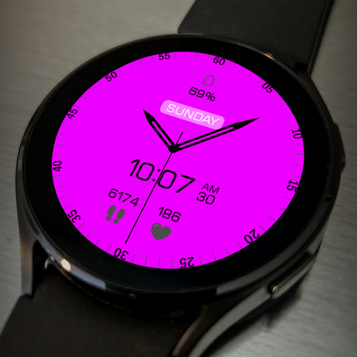 Key063 Analog Watch Face Screen 3