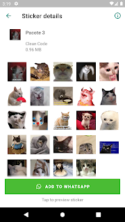 Stickers Gatos Animados