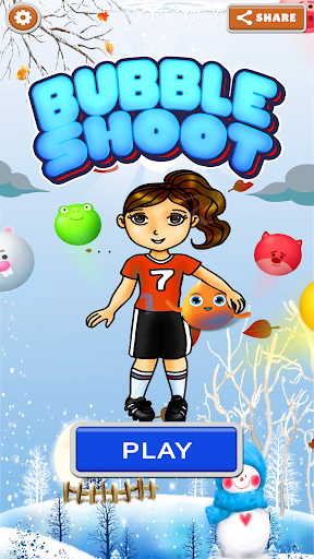 Android application Bubble Shoot screenshort
