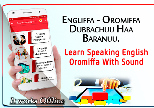 Learn Speaking English Oromifa Screen 2