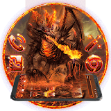 Red Lava Dragon Theme icon