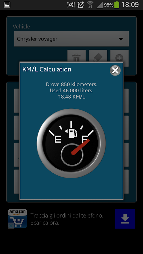 MyCars - 燃料消費量のおすすめ画像5