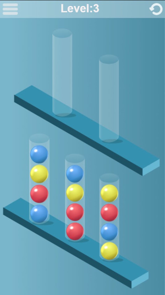 #6. Ball Sort Color sorting games (Android) Podle: Pogames