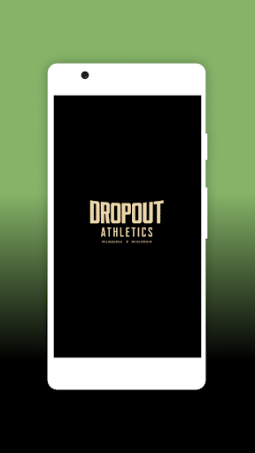 Android application Dropout Athletics screenshort