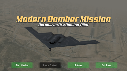 Android application Modern Bomber Mission screenshort