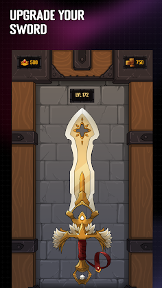 Epic Dark Sword ClickTap LvLUp - Screenshot 1