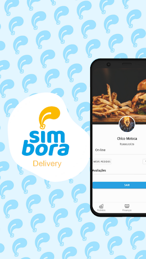 Android application Simbora Entregador screenshort