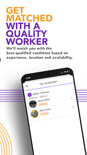 Kader for Employers Screen 2
