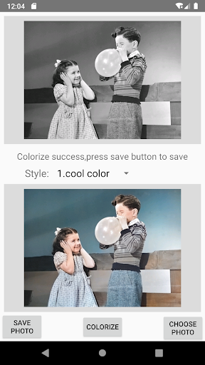 Colorize Old Photo Screen 2
