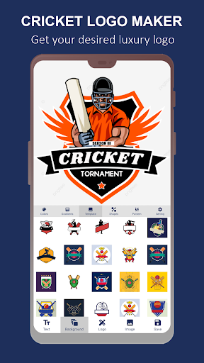 Cricket Logo Maker Screen 2