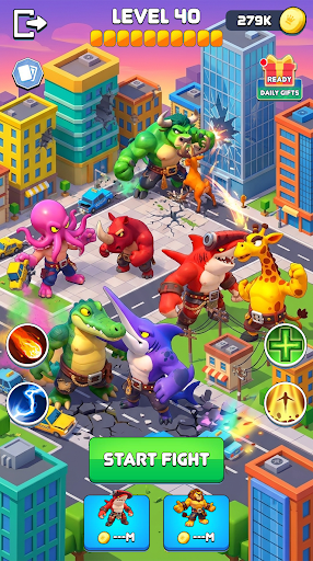 Animal Warrior Fight Battle screenshot
