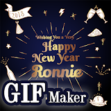 New Year HD GIF Maker 2018 icon