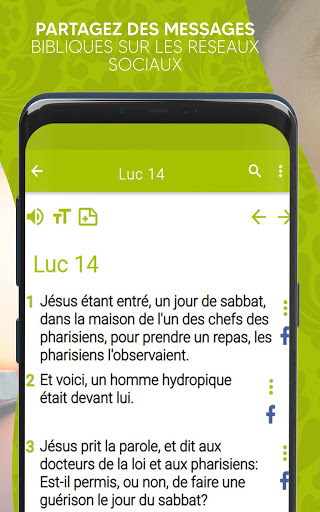 Screenshot of Nouveau Testament en français