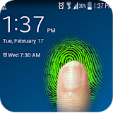 Lock Screen fingerprint joke icon