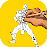 How to Draw Mortal Kombat icon