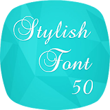 Stylish Fonts 50 icon