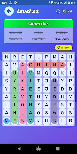 Word Search: Find Hidden Words Screen 3