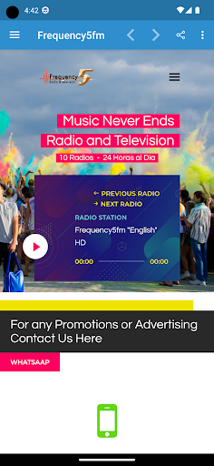 Frequency5fm Screen 3