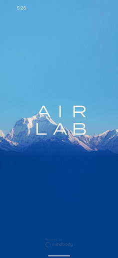 Android application AIRLAB Fitness screenshort