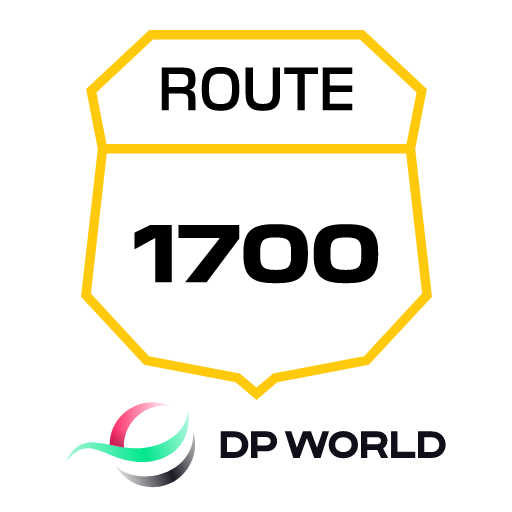 Route 1700 - DP World Antwerp logo