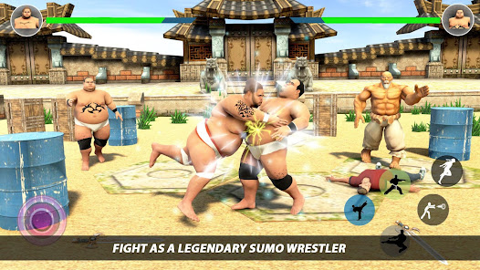 Captura de Pantalla 18 Sumo Fight 2020 Wrestling 3D android