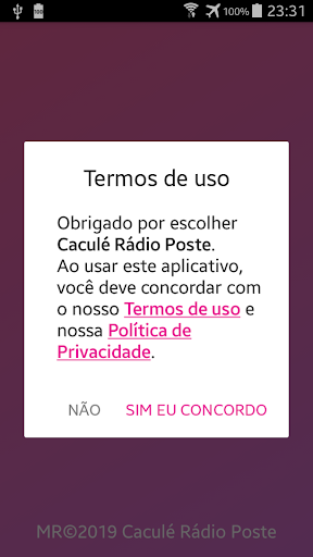 Android application Caculé Rádio Poste screenshort