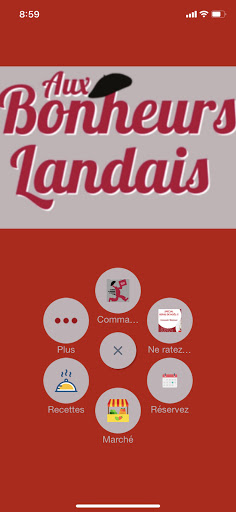 Android application Bonheurs Landais screenshort