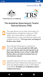 Tourist Refund Scheme Unknown