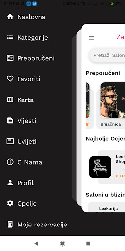 Zapiši me Screen 2