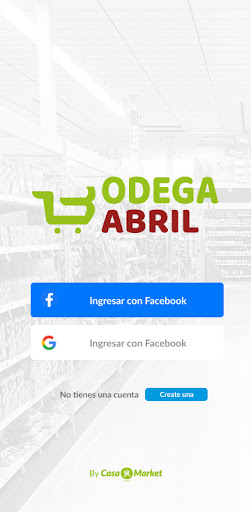 Android application BODEGA ABRIL screenshort