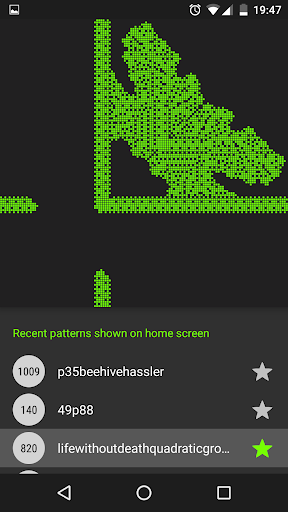 Game of Life Live Wallpaper Screen 2