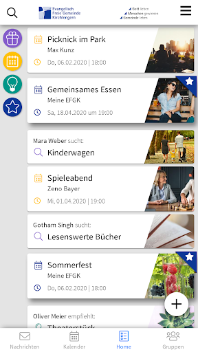 Android application Meine EFGK screenshort