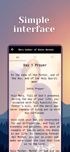 Mary Undoer of Knots Novena Screen 2